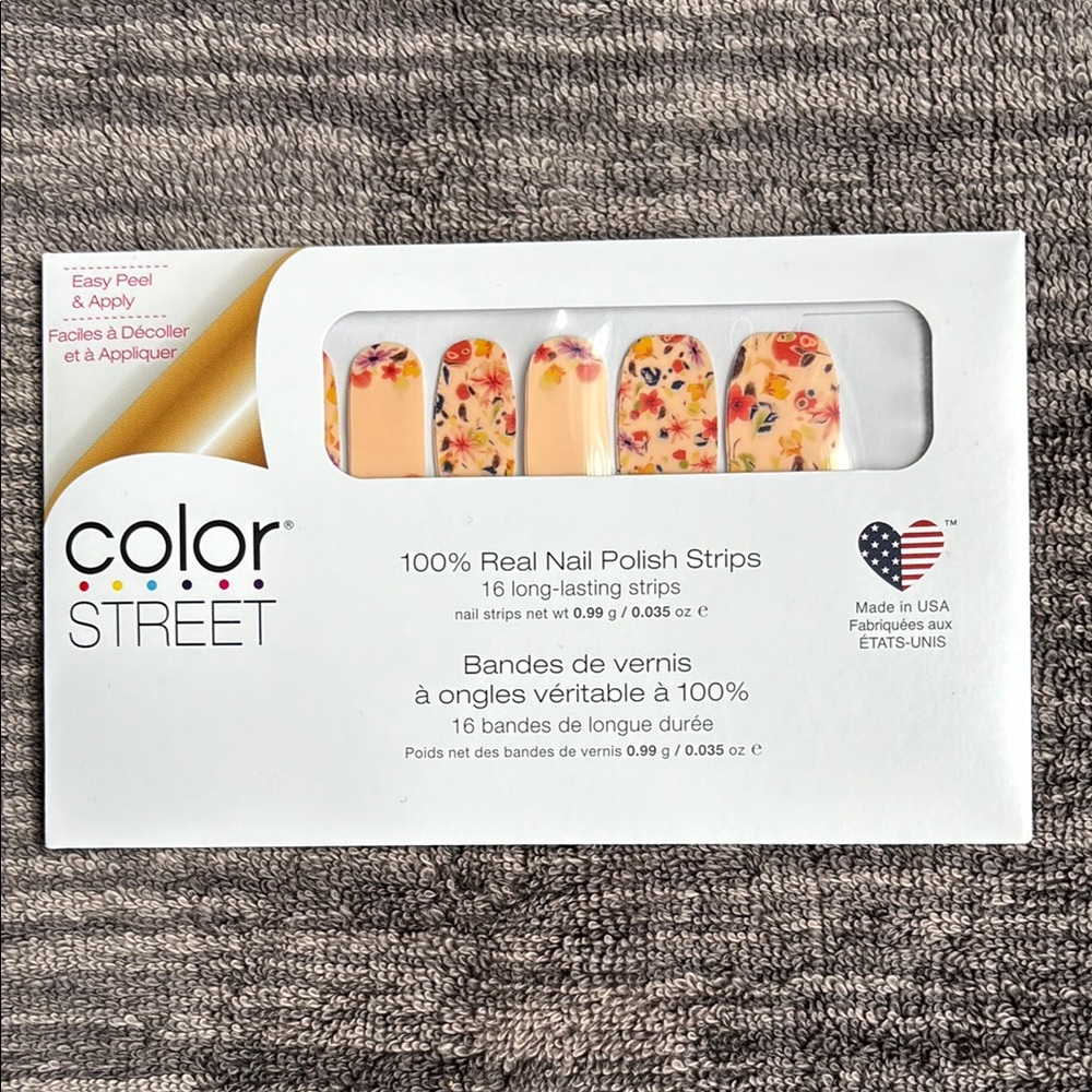 Color Street Floral Nail Polish Strips good impressions